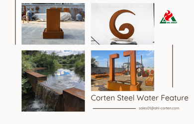 Corten Steel Water Feature
